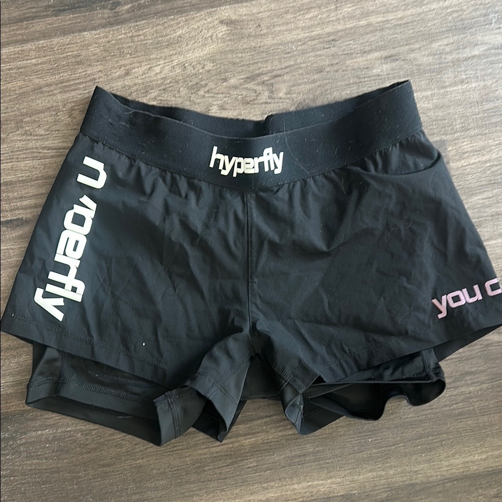 Women's Black Athletic Shorts